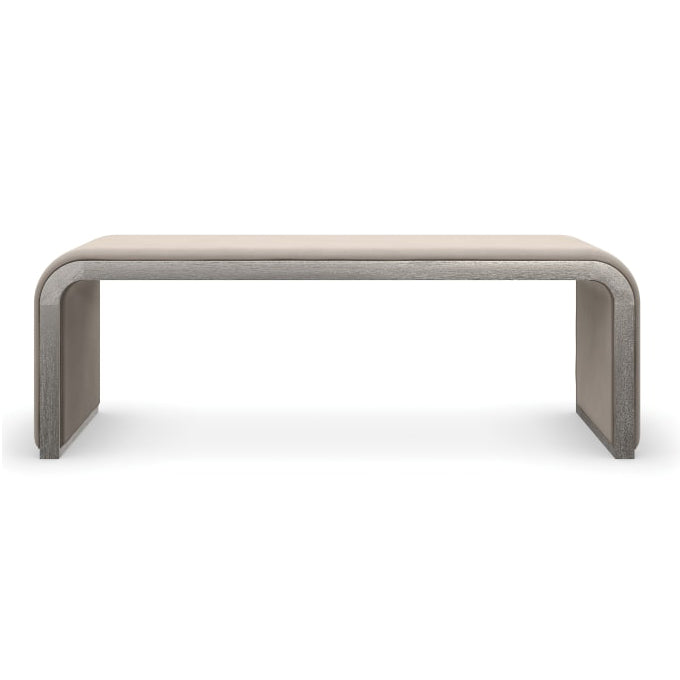 Caracole Traverse Silver Bench
