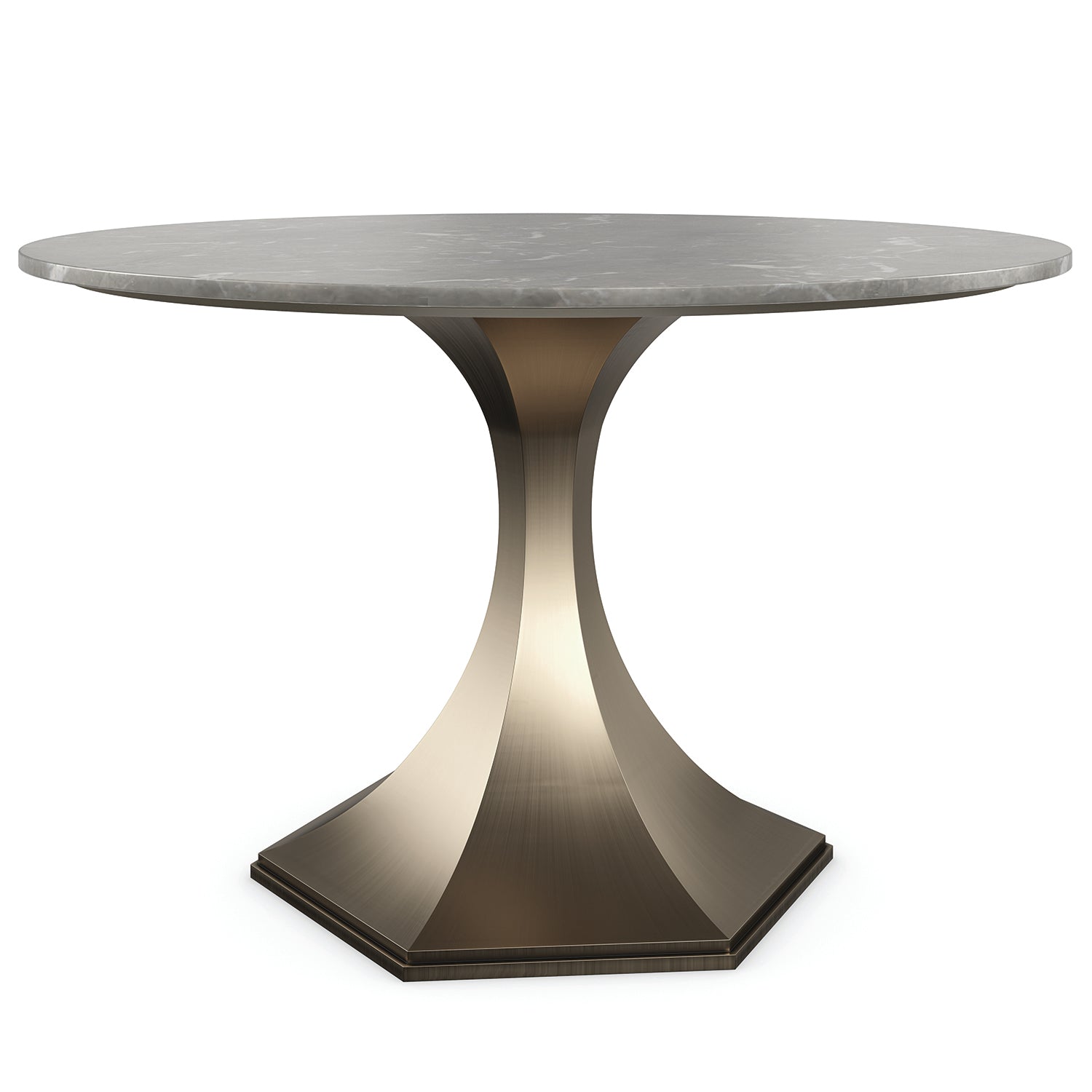 Caracole Top Brass Dining Table