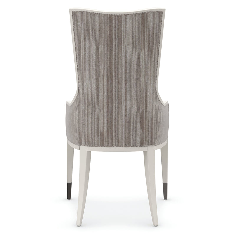 Caracole Lady Grey Arm Chair