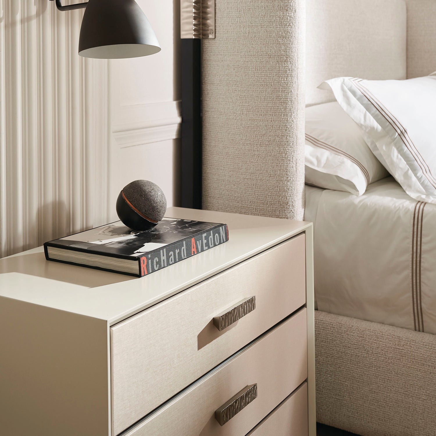 Caracole Silver Lining Nightstand Set of 2