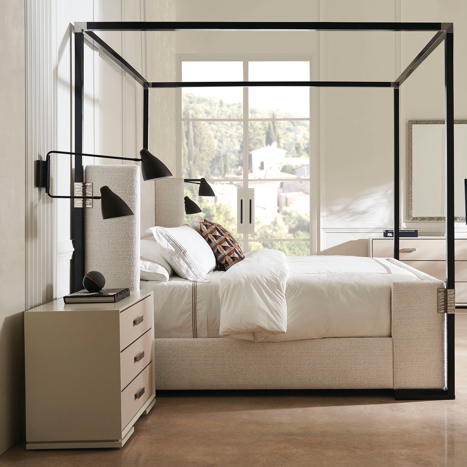 Caracole Silver Lining Nightstand Set of 2