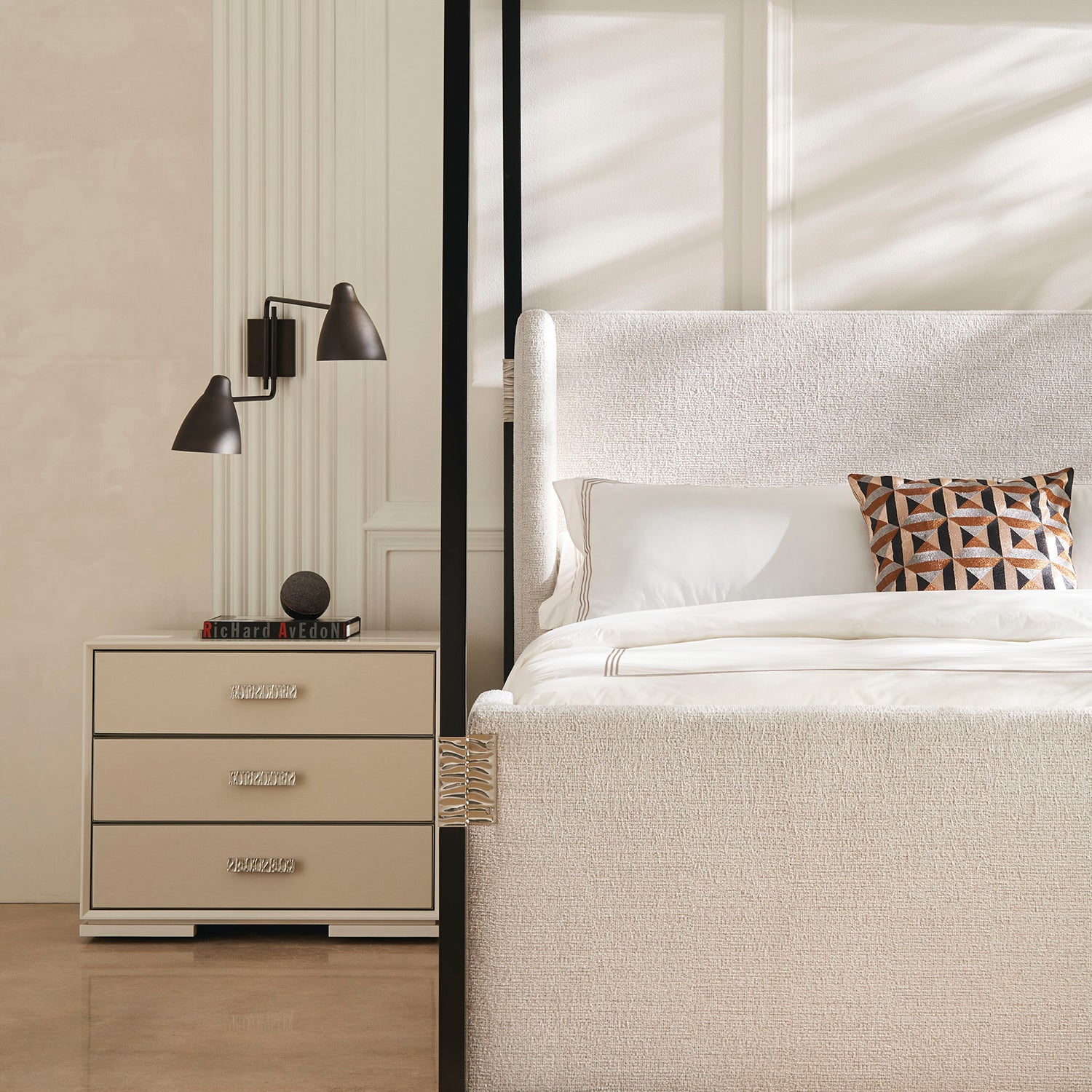 Caracole Silver Lining Nightstand Set of 2