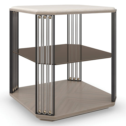 Caracole Alloy End Table