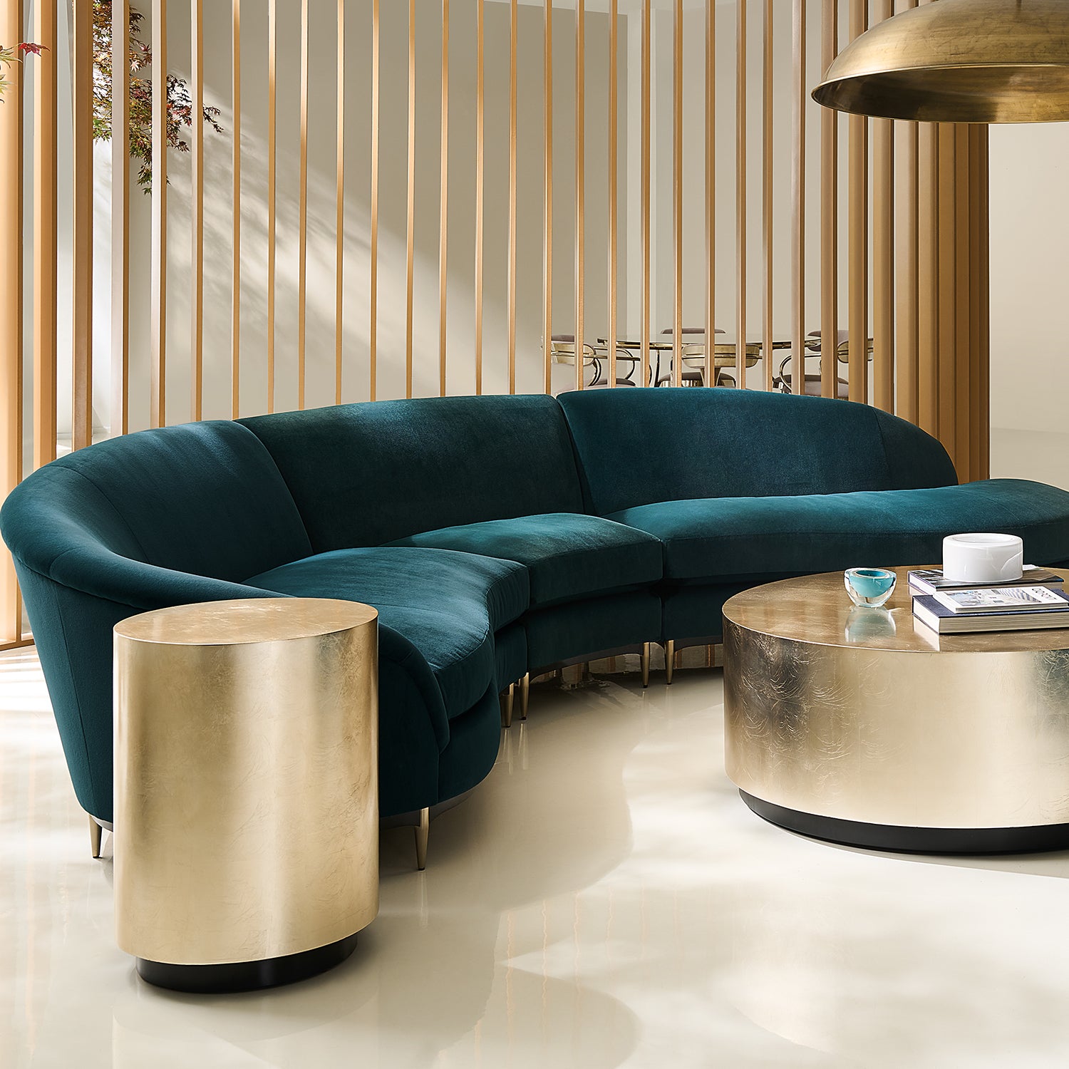 Caracole Cocktail Couture Round End Table