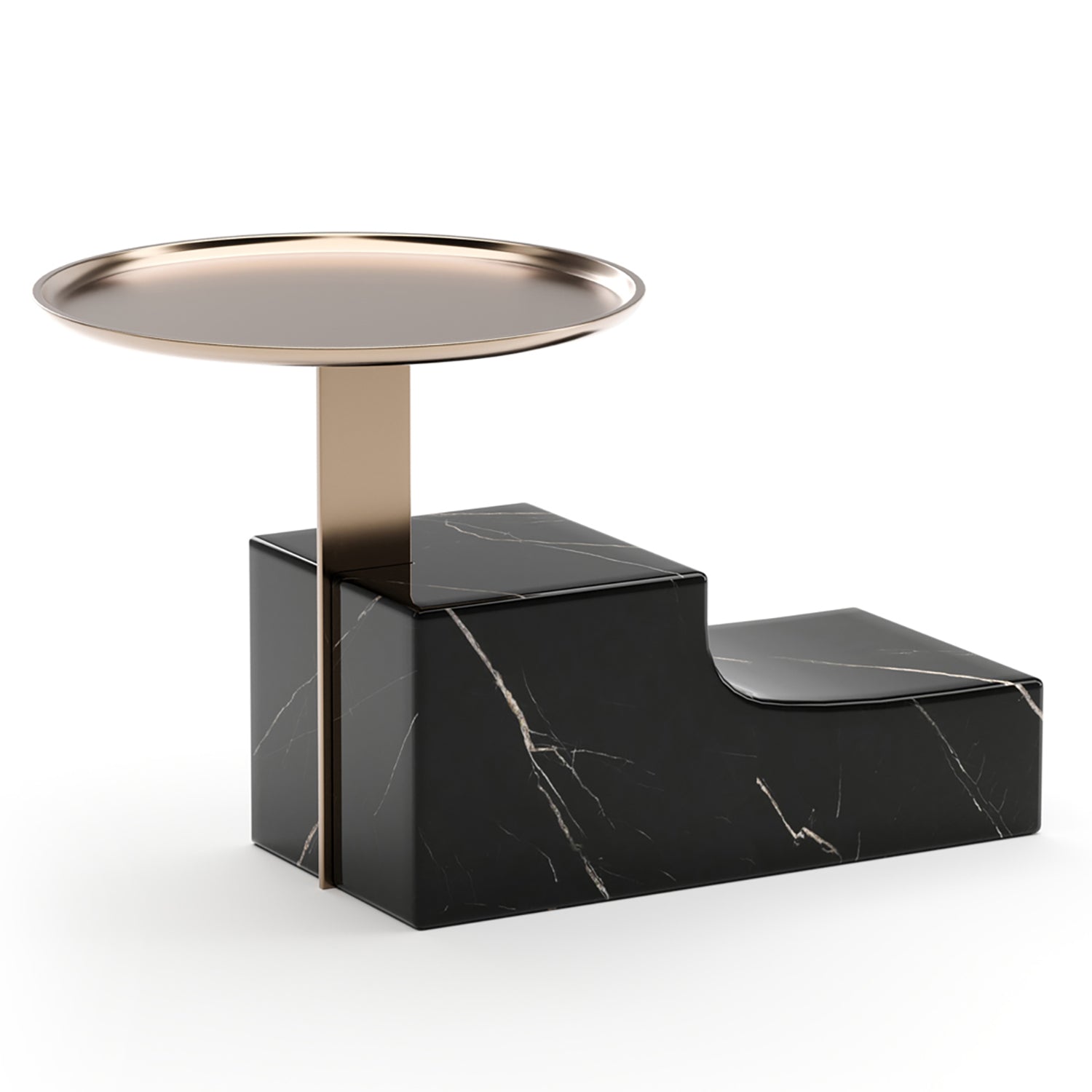 Caracole Overlap Dark Nightstand Base