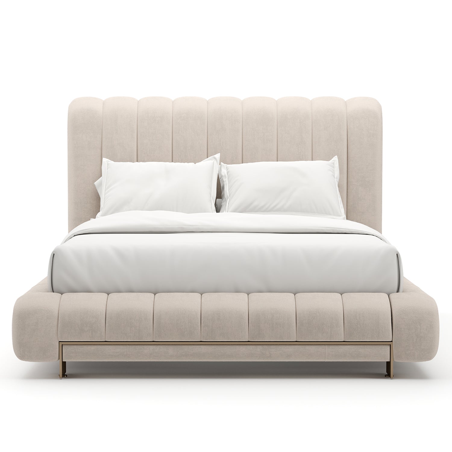 Caracole Well Balanced Ecru Bed