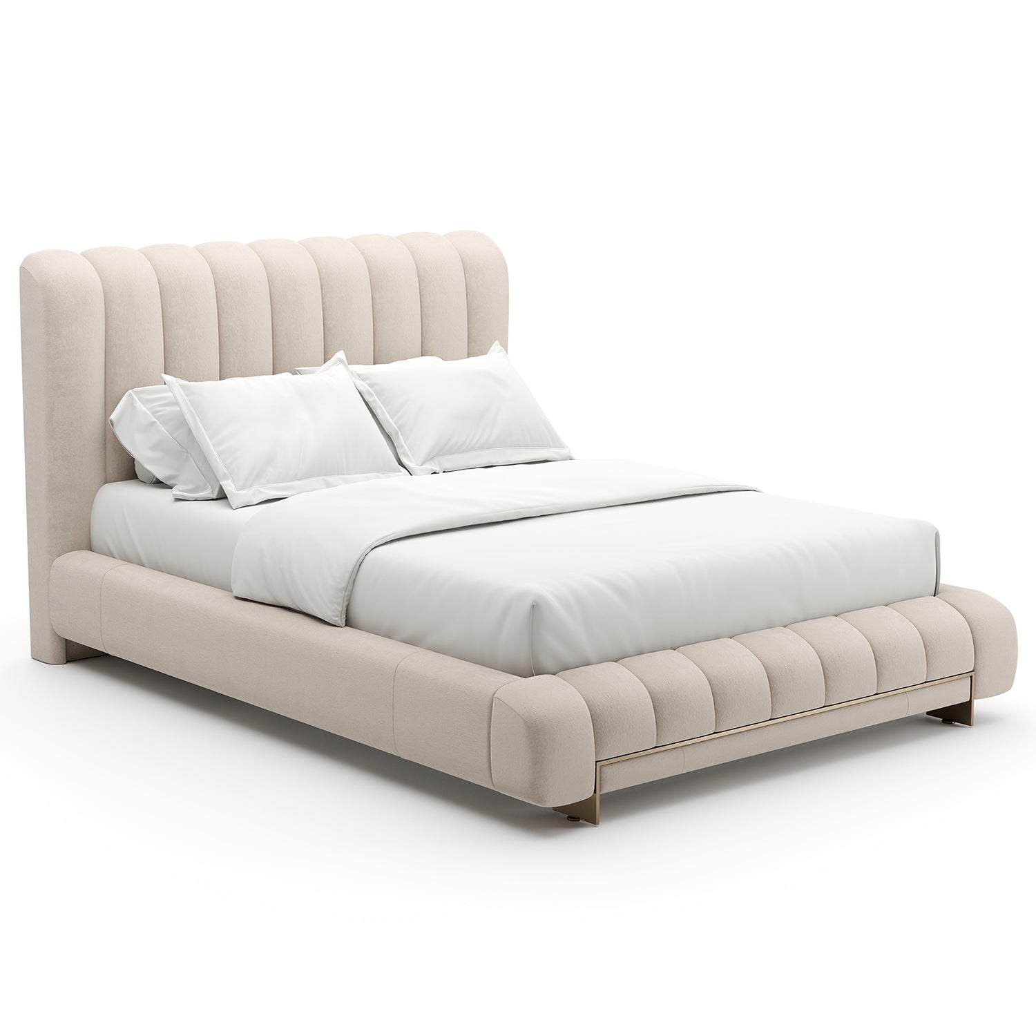 Caracole Well Balanced Ecru Bed