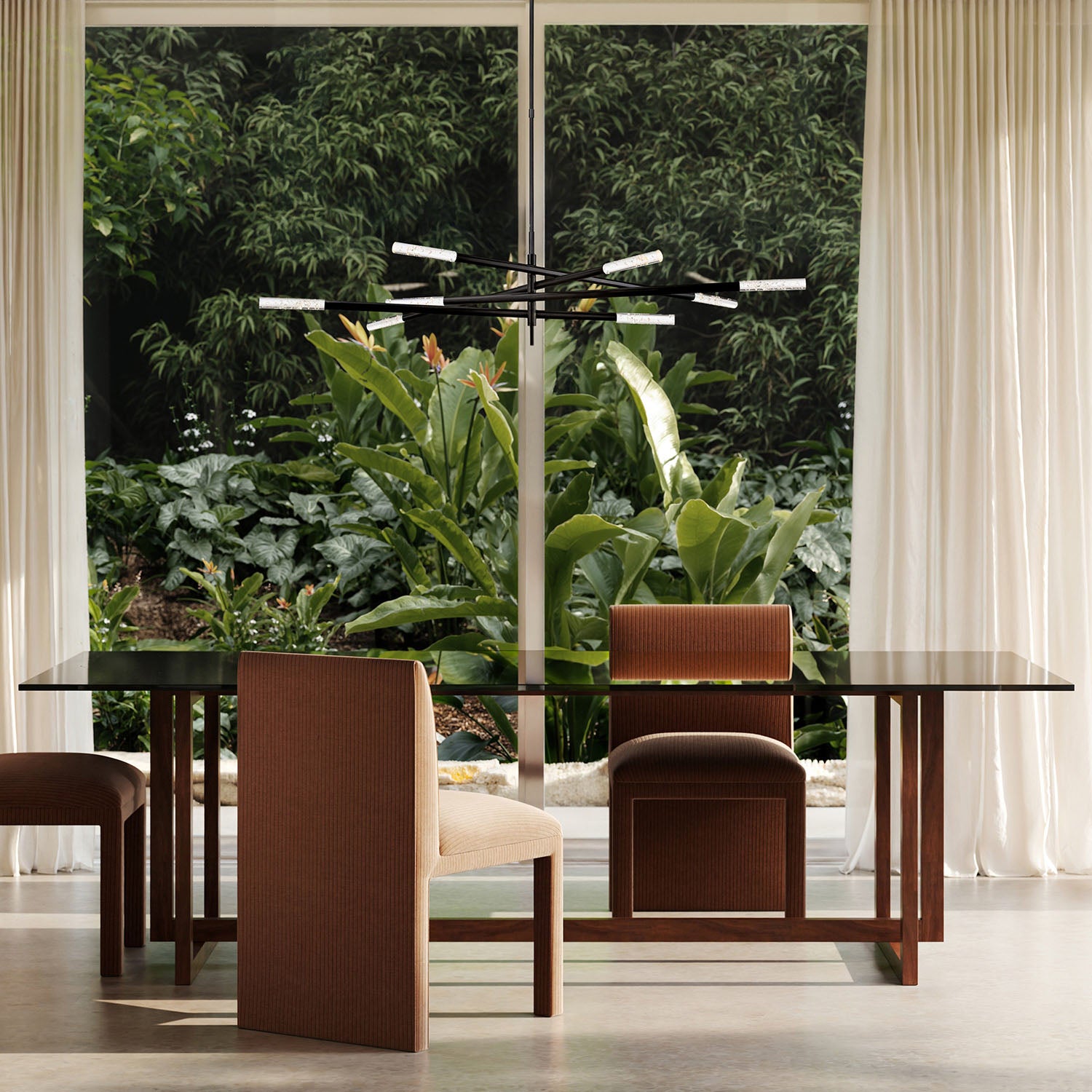 Caracole Wish You Were Here Rectangle Dining Table