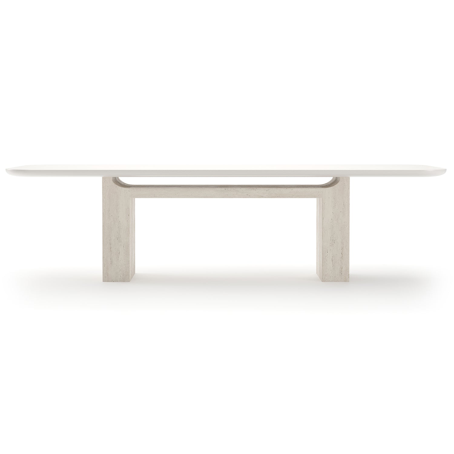 Caracole Overlap Light Rectangle Dining Table