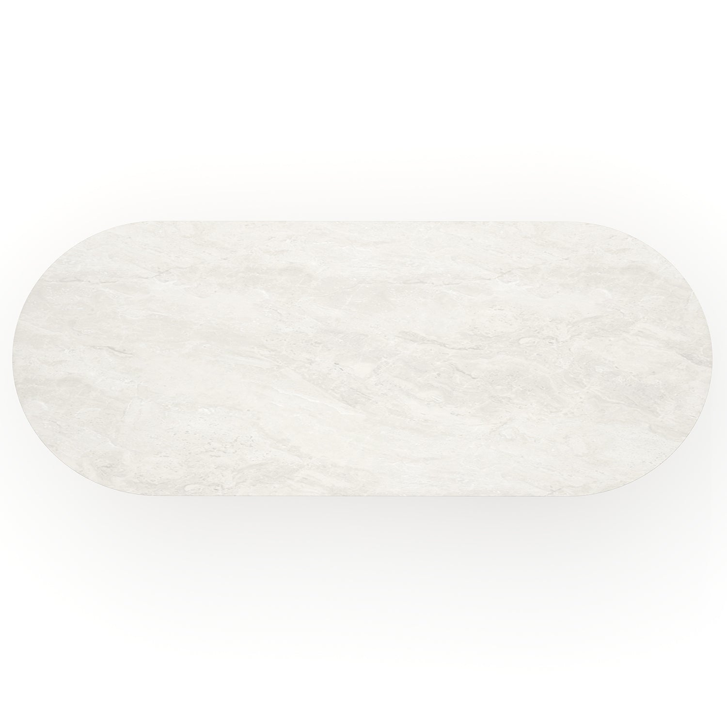 Caracole Rhythm Oval Stone Top Dining Table