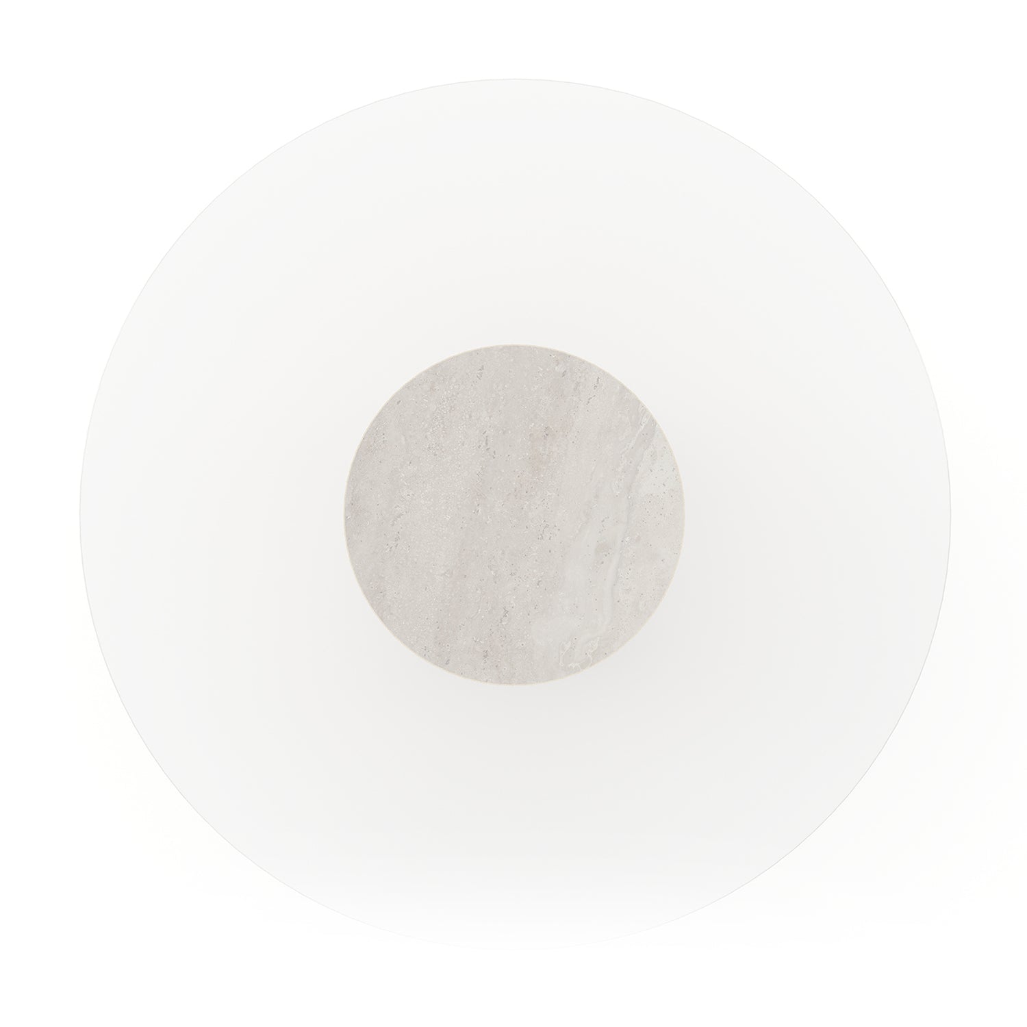 Caracole Rhythm Round Glass Top Dining Table