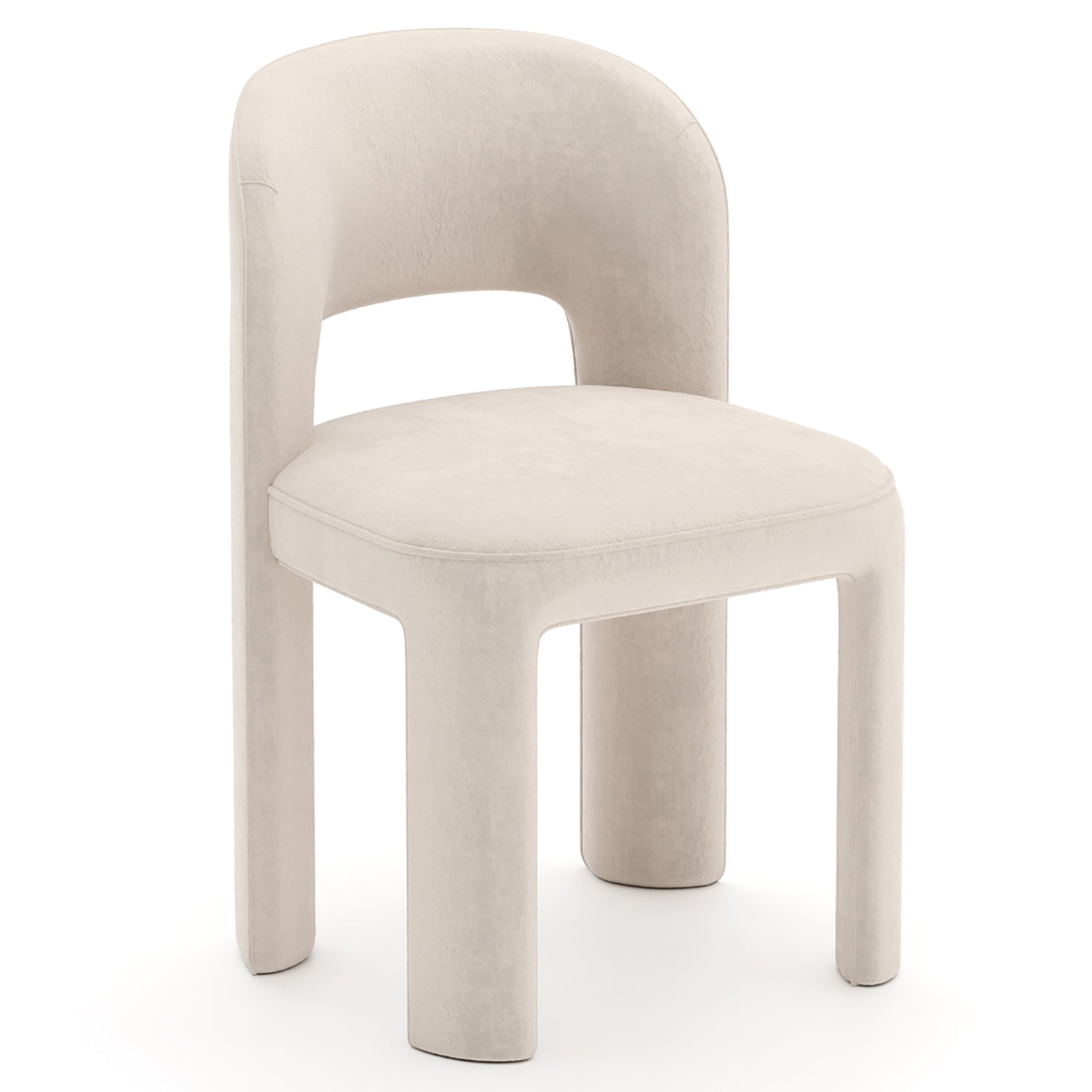 Caracole Overlap Ivory Side Chair