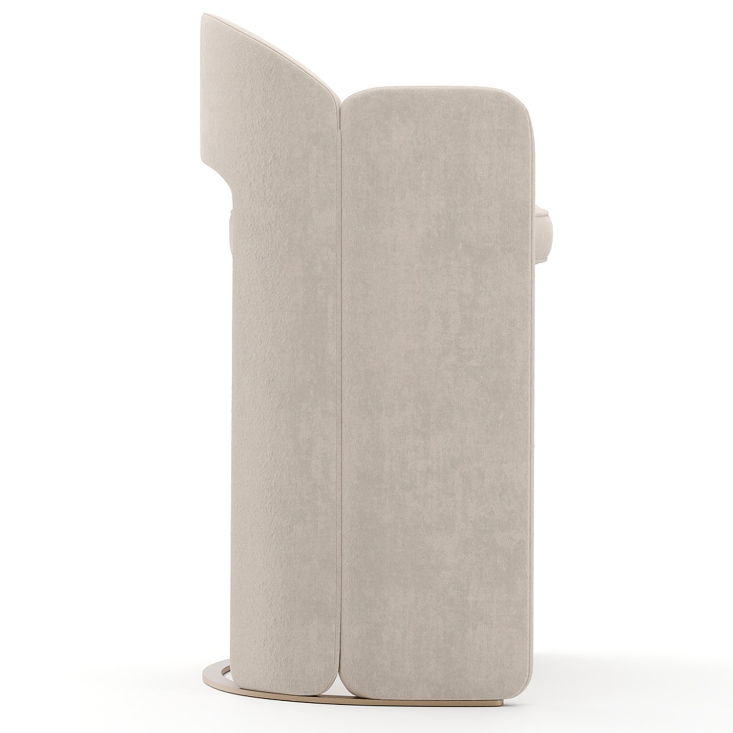 Caracole Overlap Ivory Bar Stool