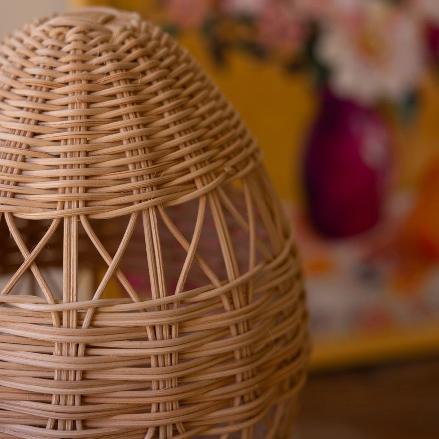 Rattan Easter Eggs Set of 2