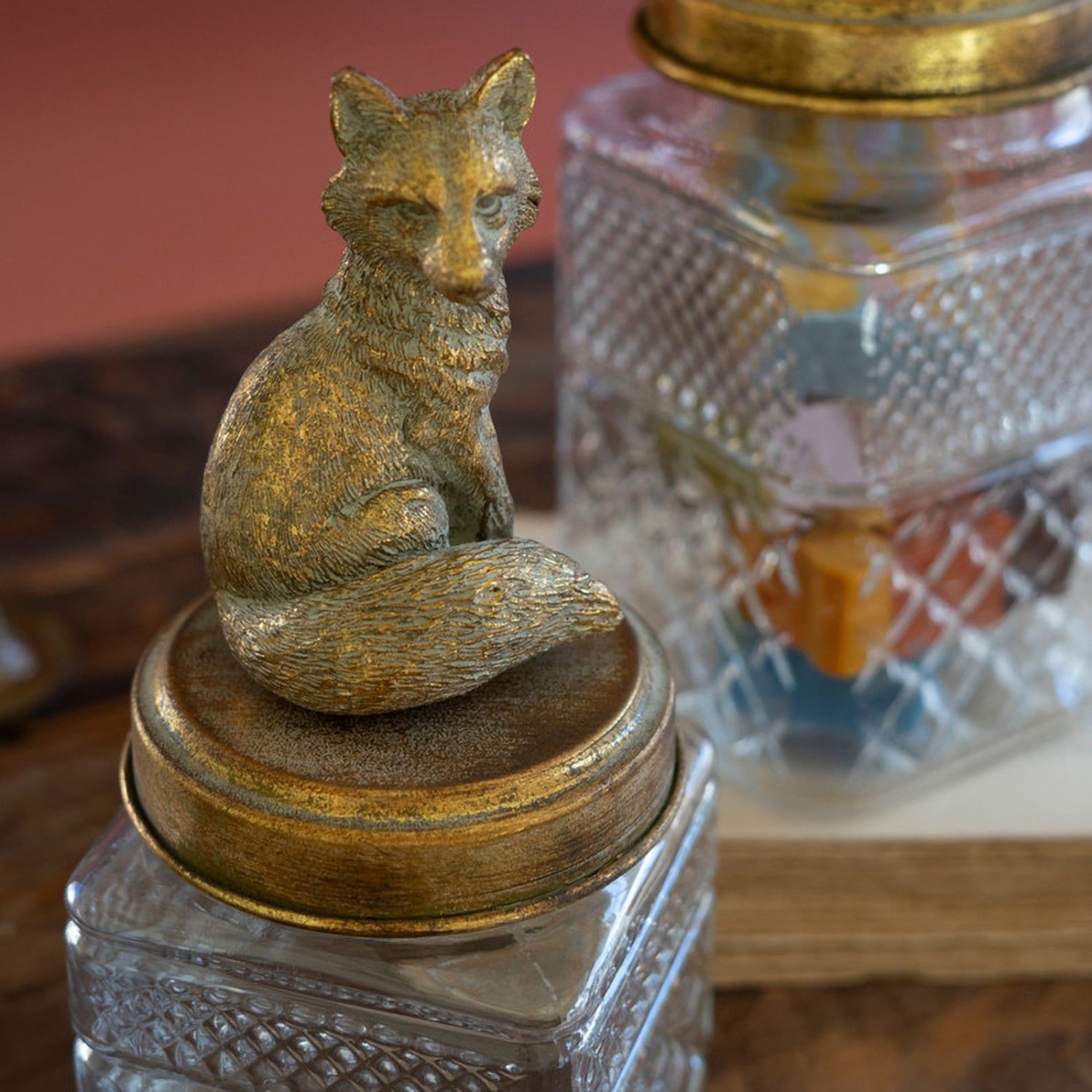 Fox Canister Set of 2