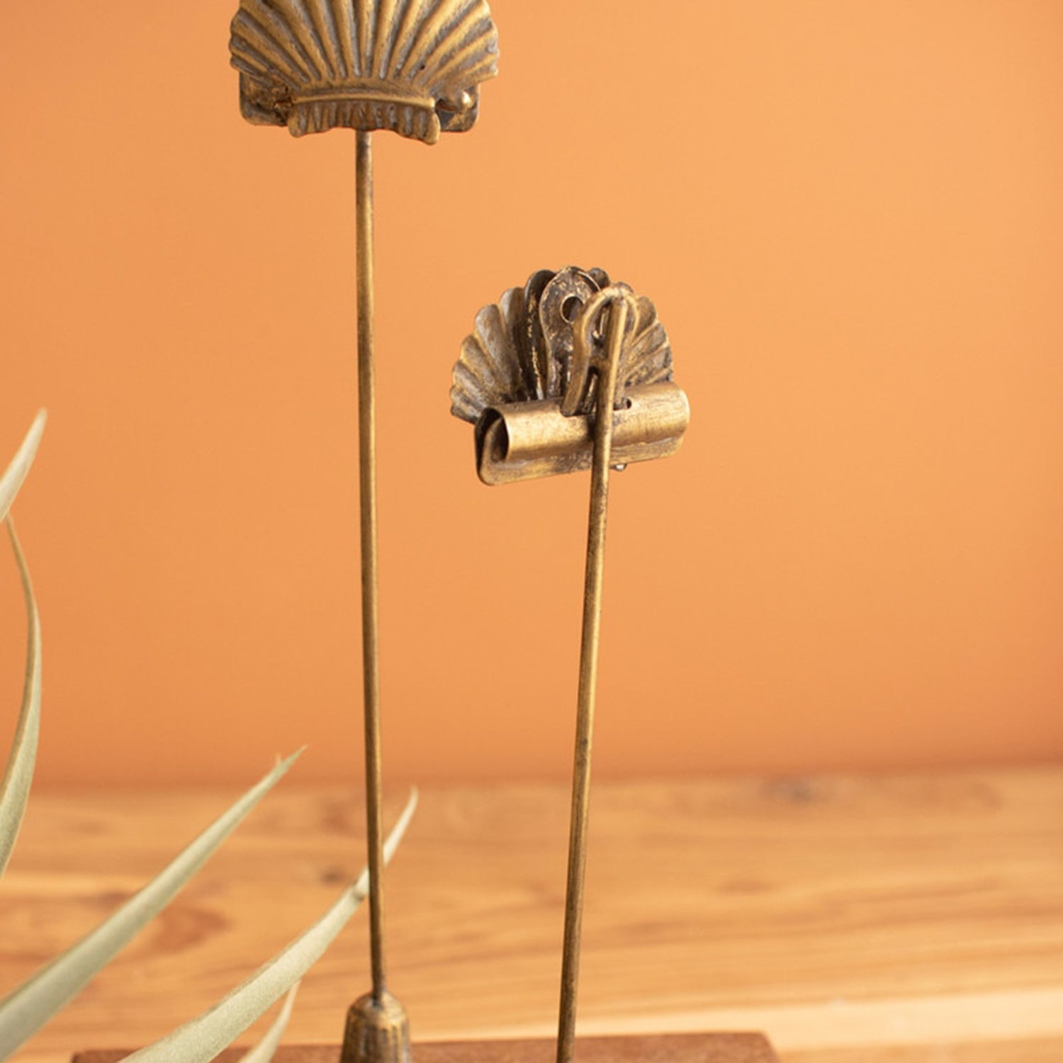 Shell Metal Note Clip Set of 2