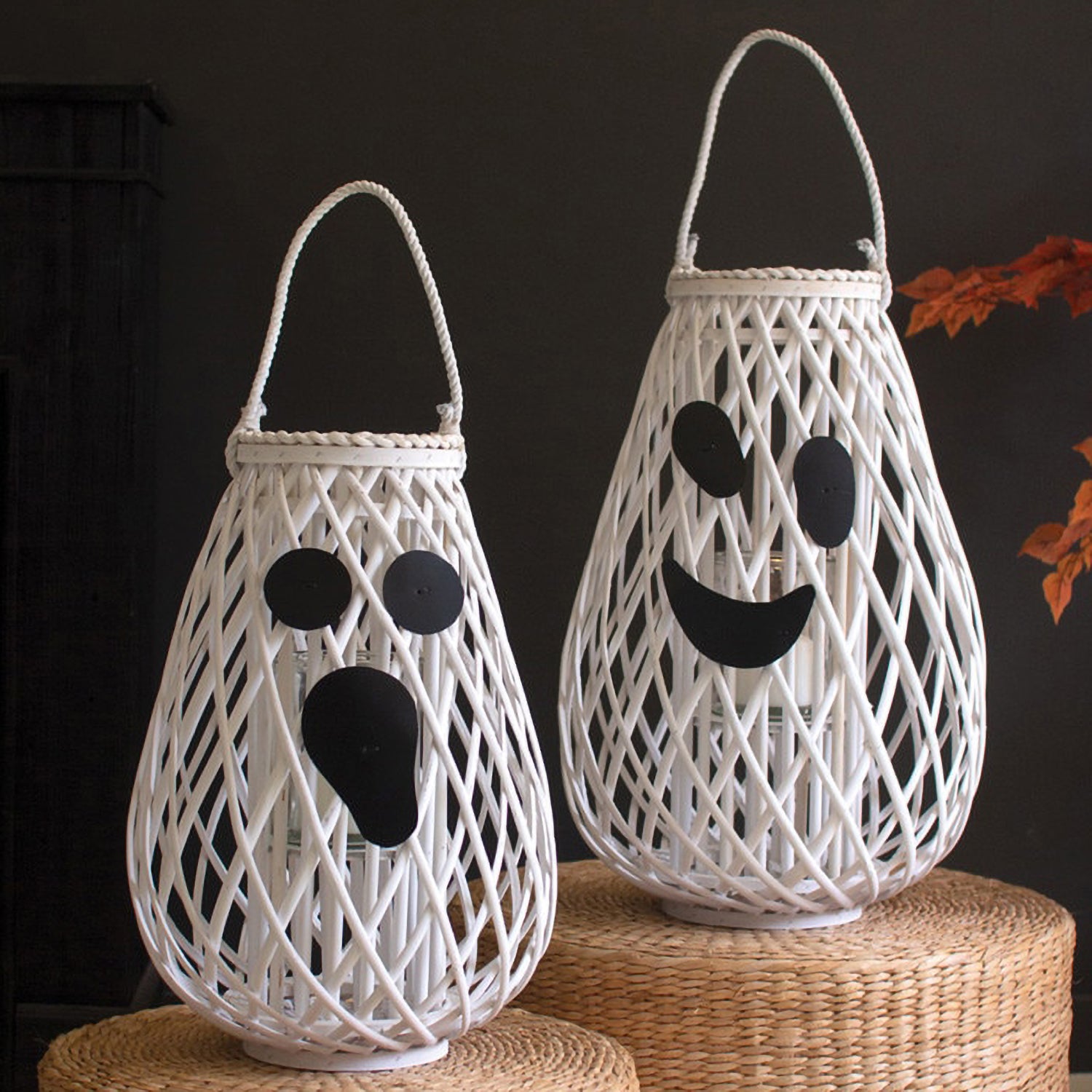 Willow Ghost Lantern Set of 2