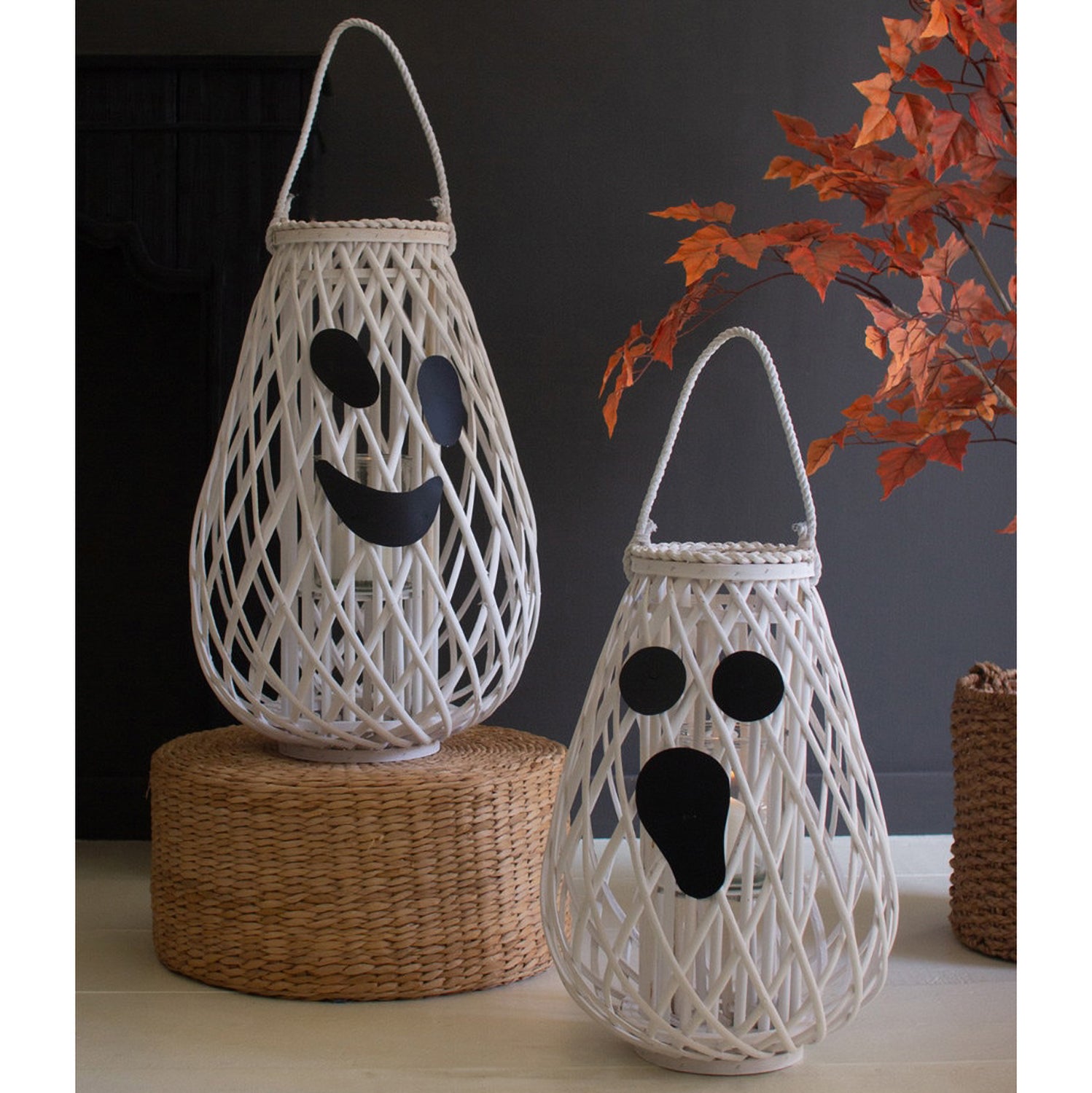 Willow Ghost Lantern Set of 2