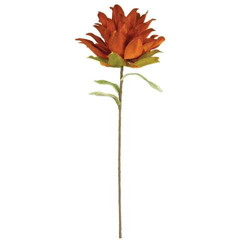 Orange Blossom Faux Plant Stem Set of 6