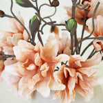 Peach Bloom Faux Plant Stem Set of 6