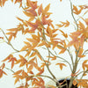 Orange Leaves Faux Plant Stem Set of 6