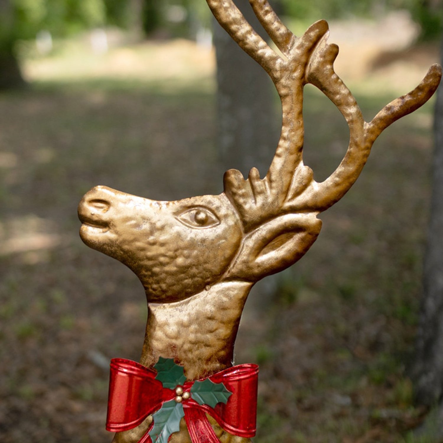 Metal Reindeer Yard Stake