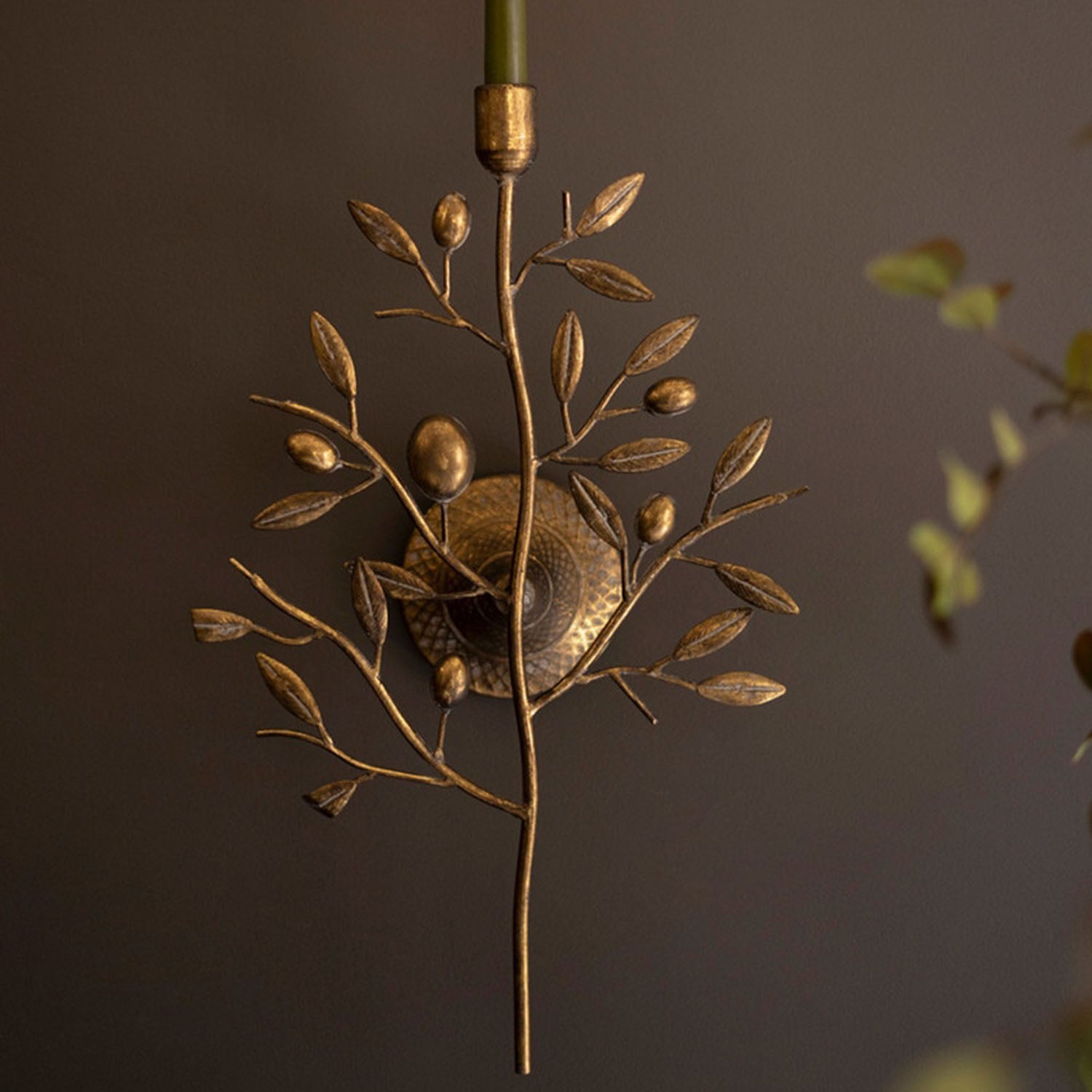 Fruit Tree Wall Sconce