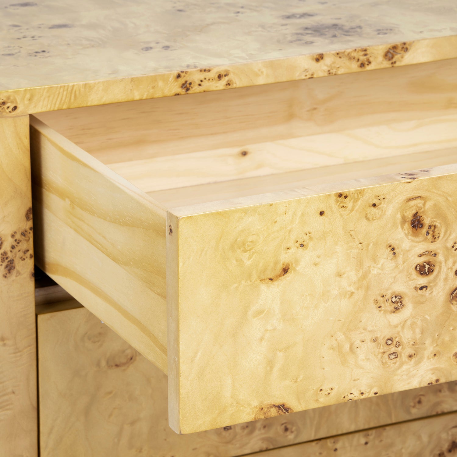 Villa and House Cole 3 Drawer Side Table