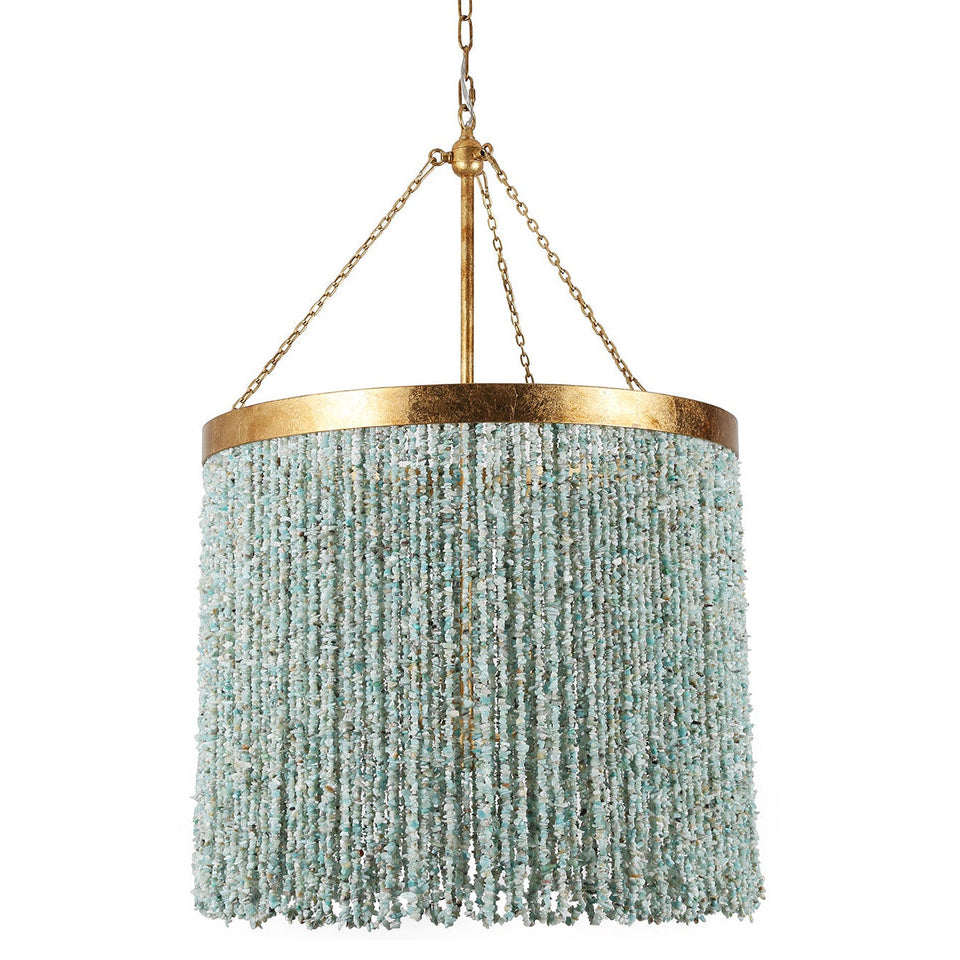 Ro Sham Beaux Collette 24 Vert Round Chandelier