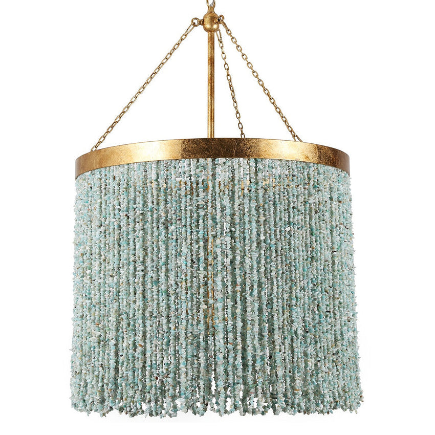 Ro Sham Beaux Collette 24 Vert Round Chandelier