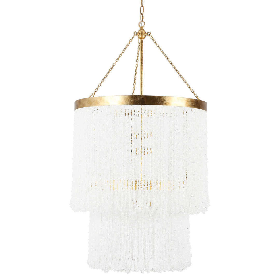 Ro Sham Beaux Collette Clear Two Tier Chandelier