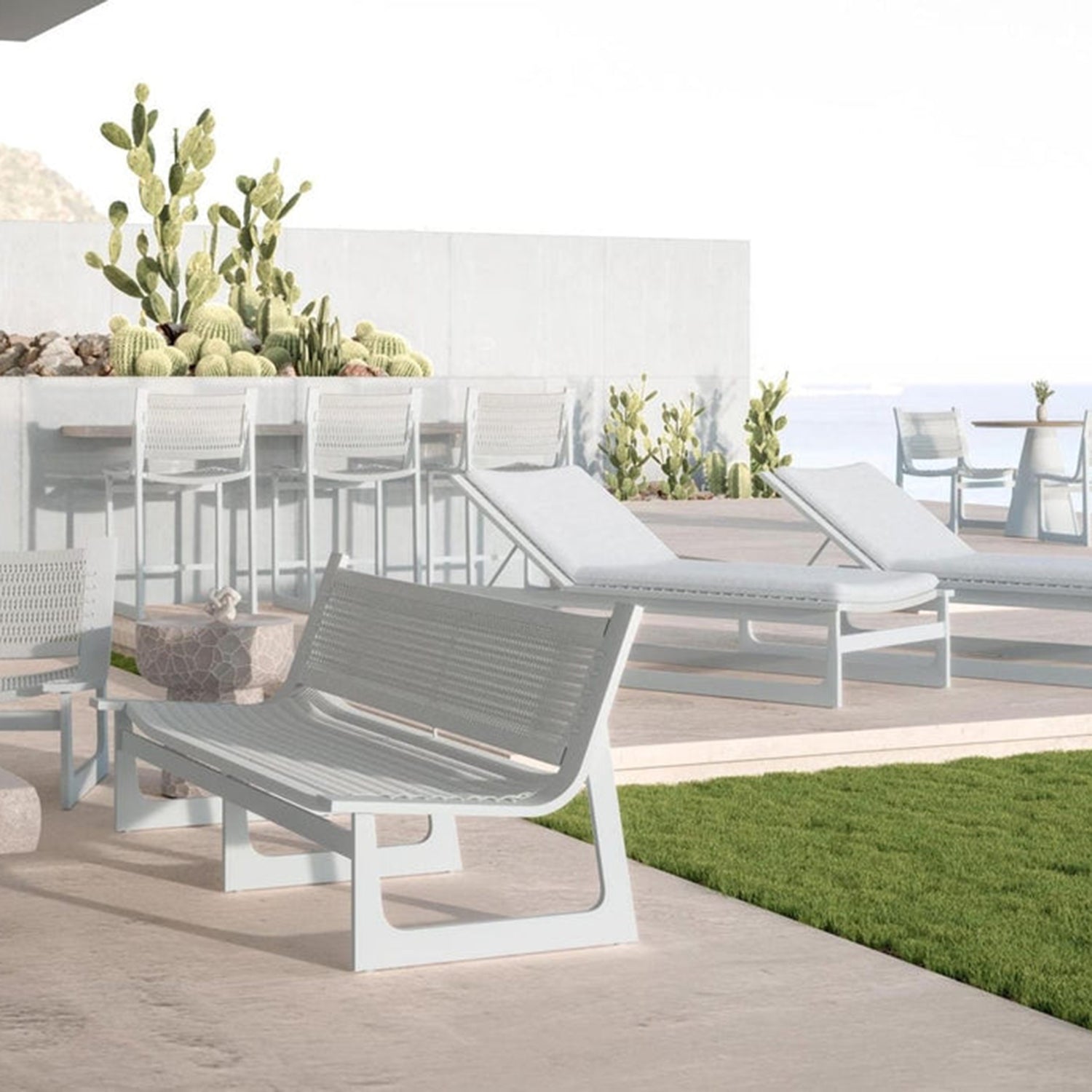Azzuro Living Cozumel Chaise Lounger
