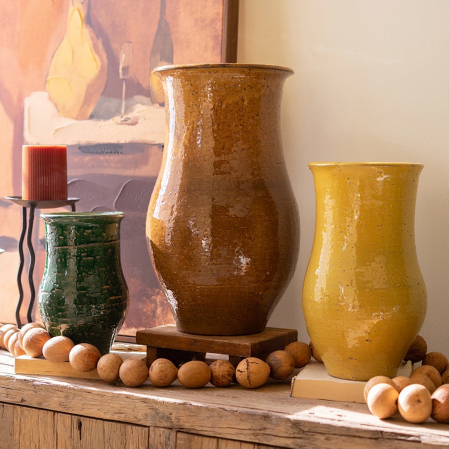 Ceramic Vase Set of 3
