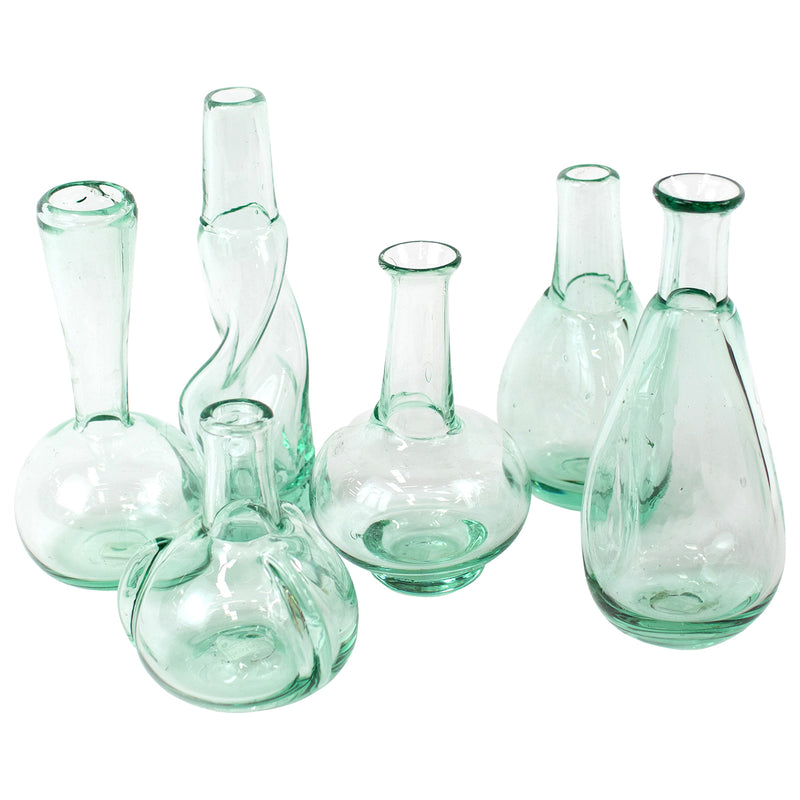 Bottle Bud Vase Set of 6