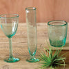 Recycled Champagne Flute Set of 6