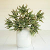 Spiky Green Faux Plant Stem Set of 6