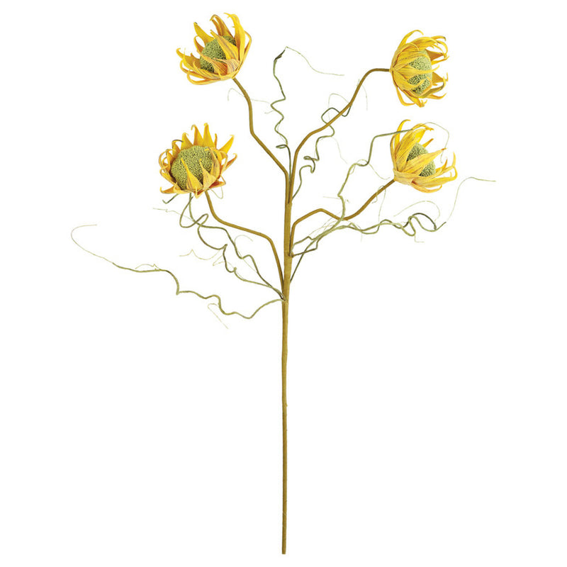 Sunflower Faux Plant Stem Set of 6