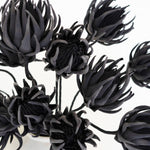 Black Faux Plant Stem Set of 6