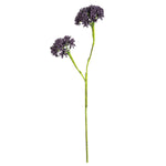 Purple Bloom Faux Plant Stem Set of 6