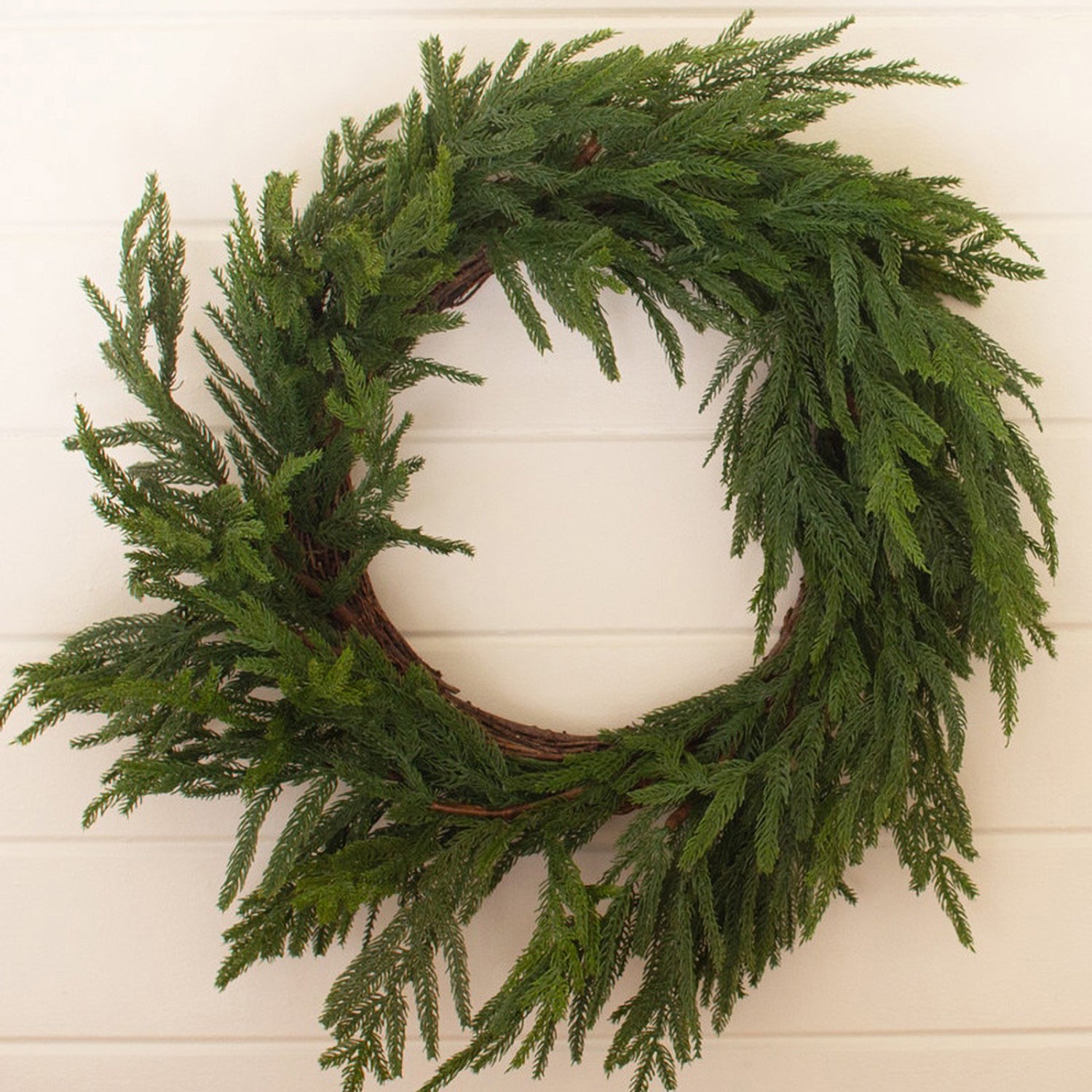 Fir Faux Wreath Set of 2