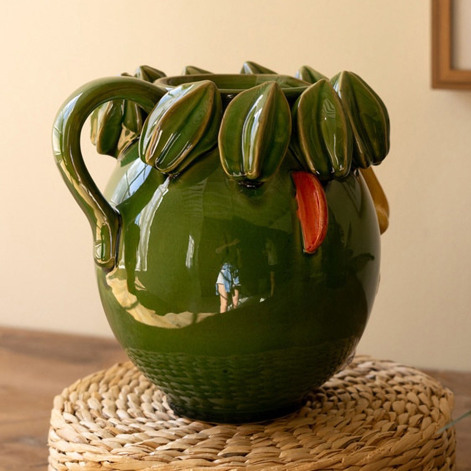 Ceramic Produce Head Planter