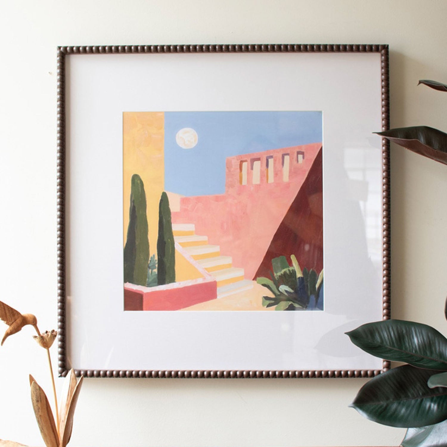 Desert Architecture Framed Artwork