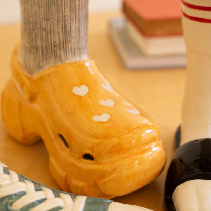 Croc and Sock Vase