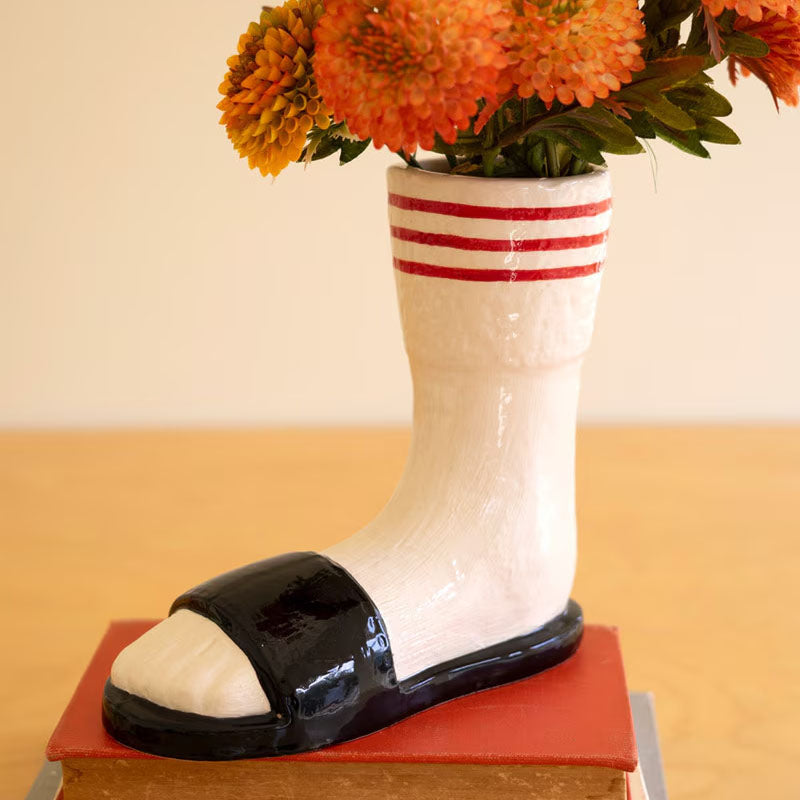 Slide with Sock Vase