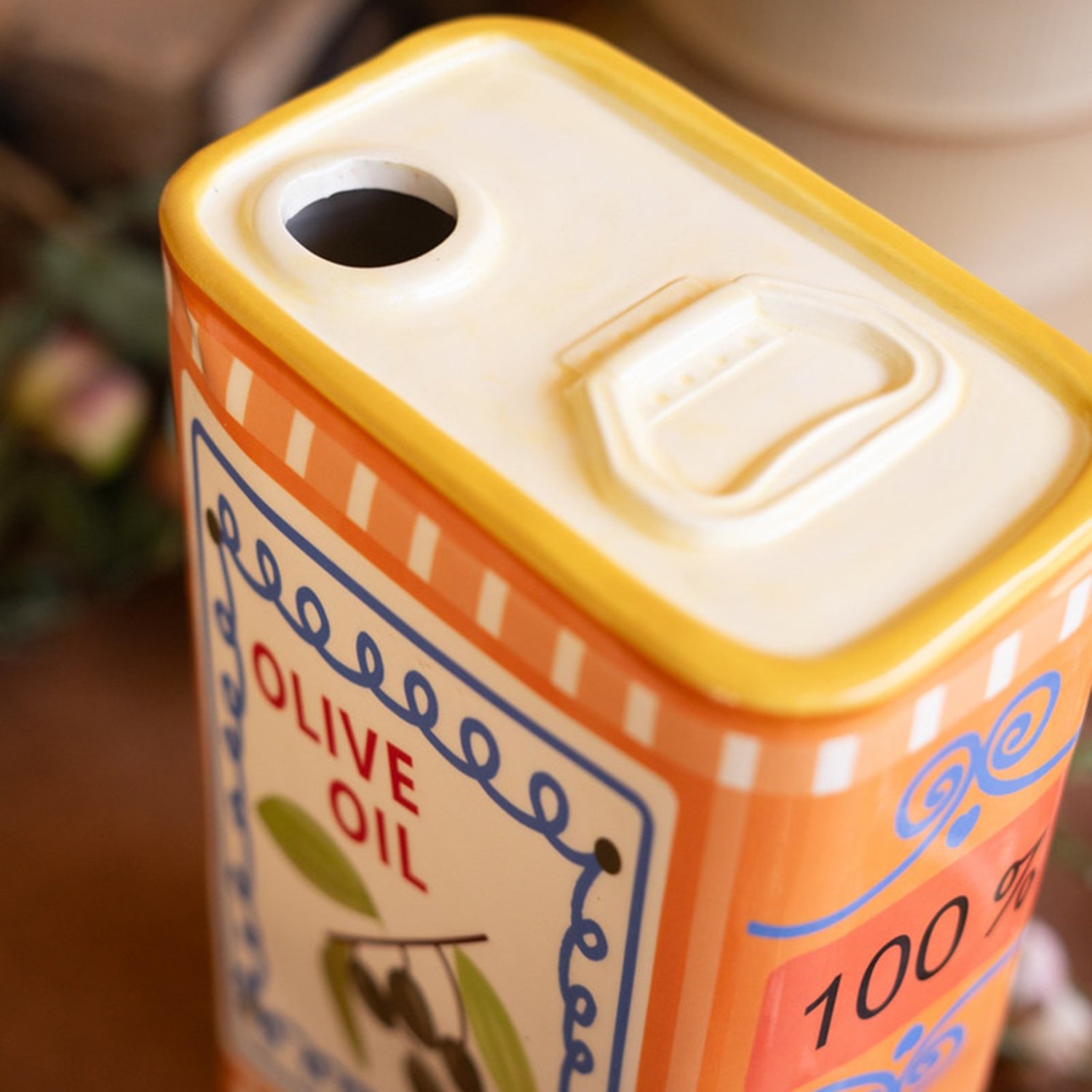 Ceramic Olive Oil Vase