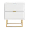 Villa and House Cubik 2 Drawer Side Table