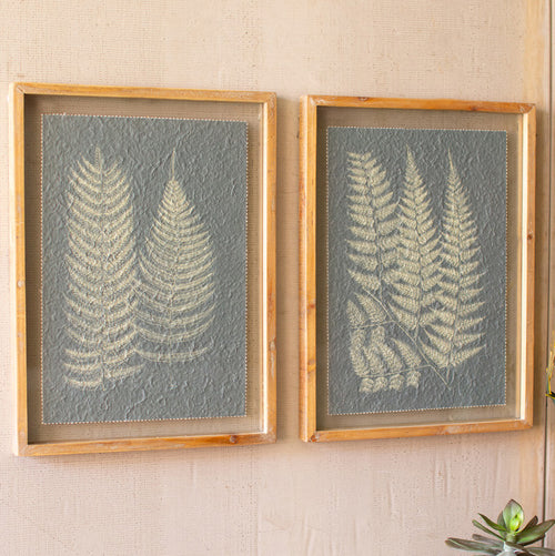 Botanical Print Framed Art Set of 2