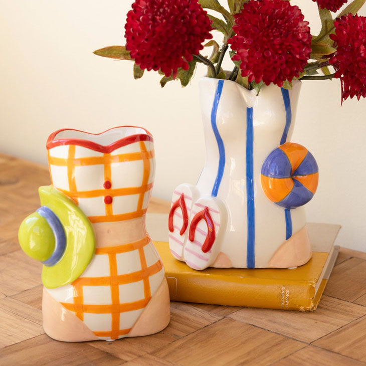 Swimsuit Vase Set of 2