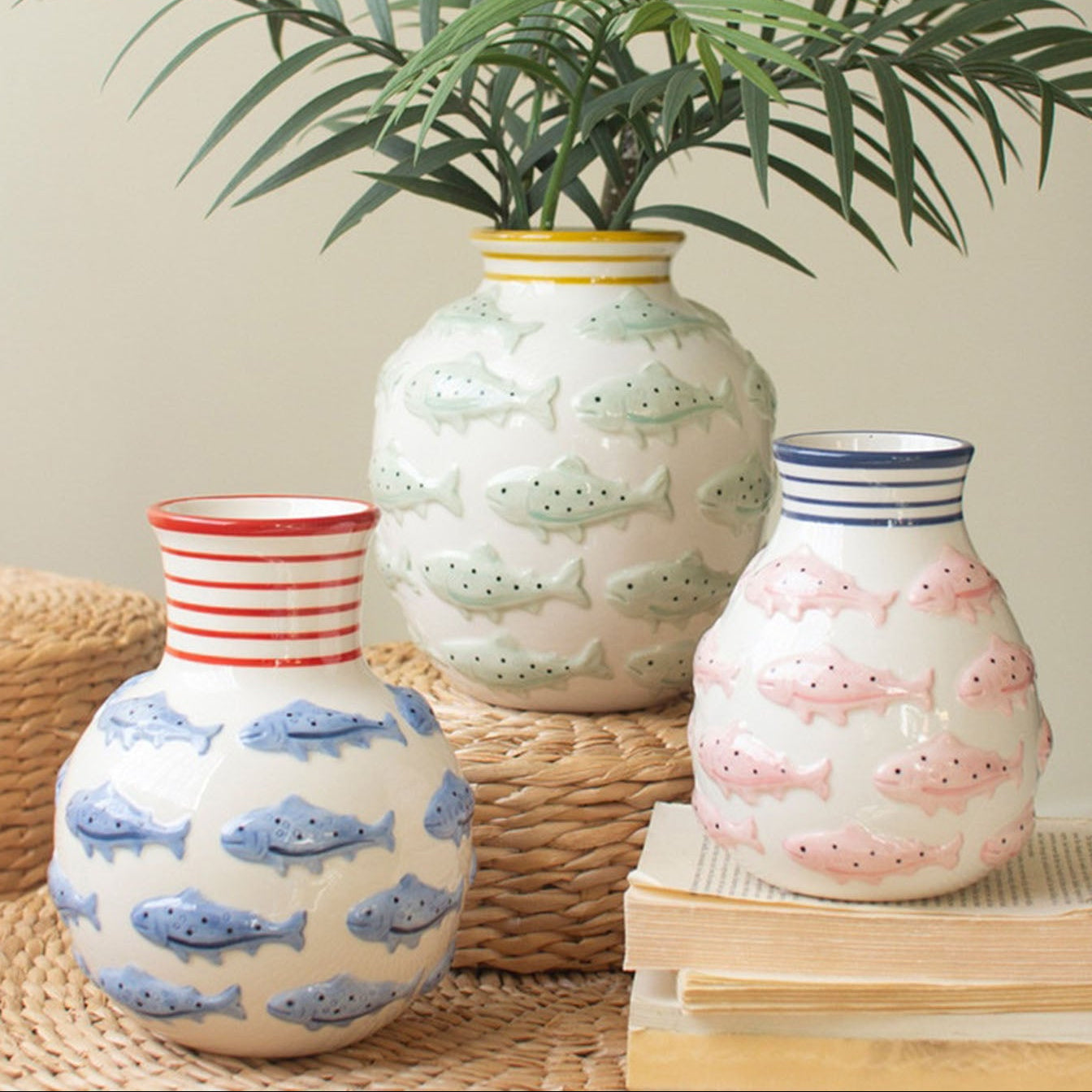 Fish Vase Set of 3