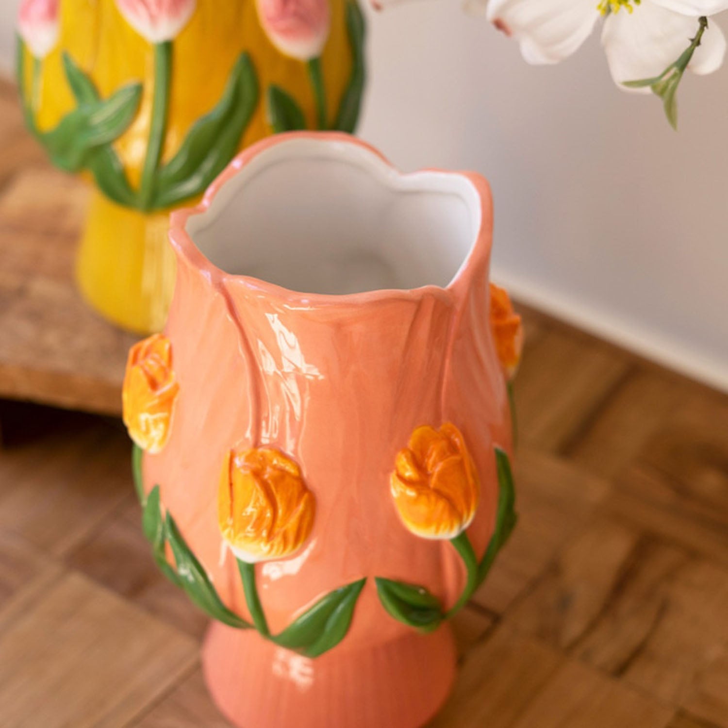 Tulip Vases Set of 2